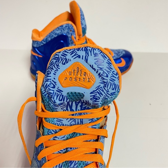 Nike Air Max Hyperposite ’NYC’ 524862-448 Men’s Sneakers Size 9 (Year 2012) - Picture 7 of 14